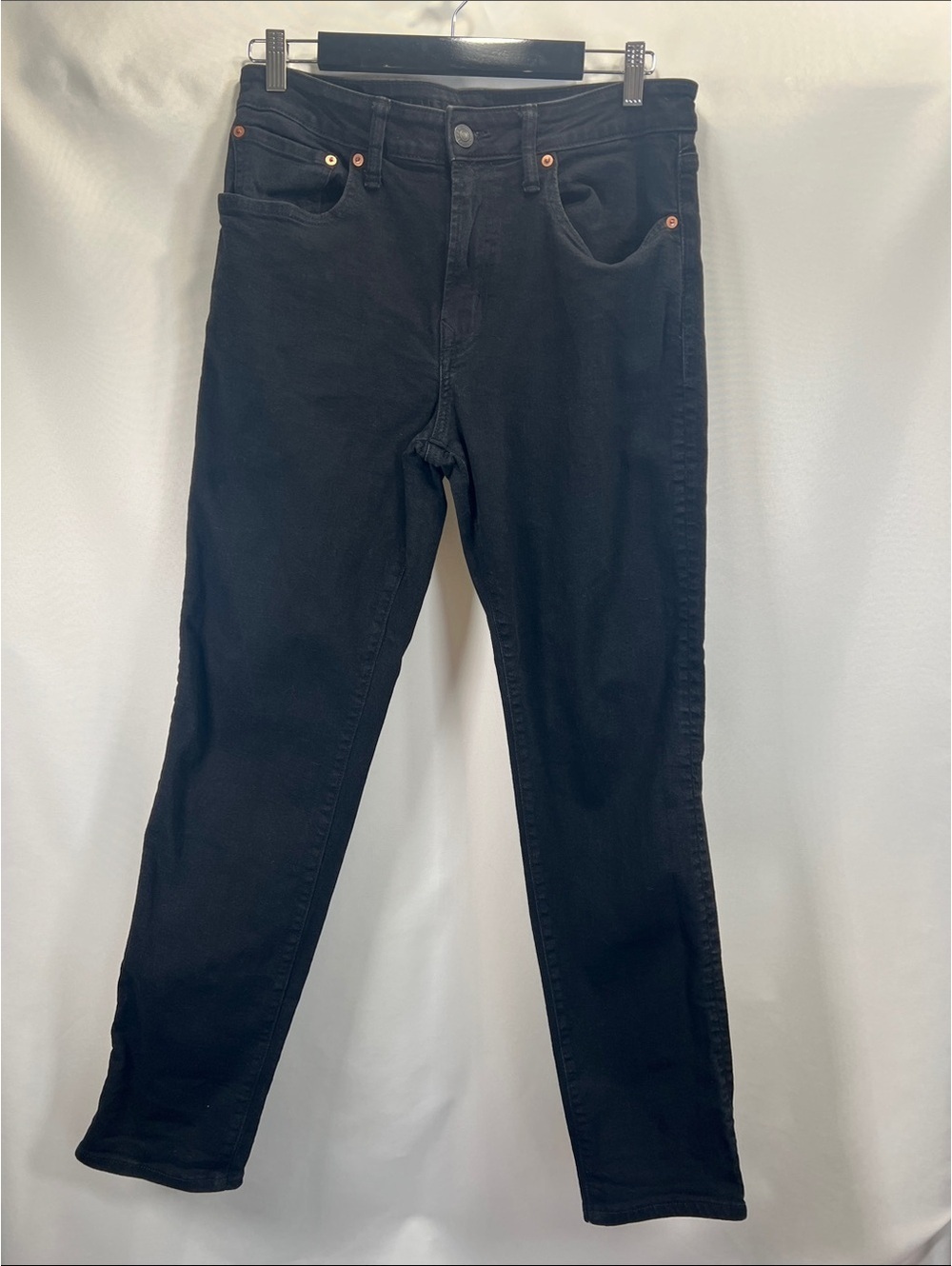 American Eagle High Rise Slim Black Jeans Women's Size 32 x 32